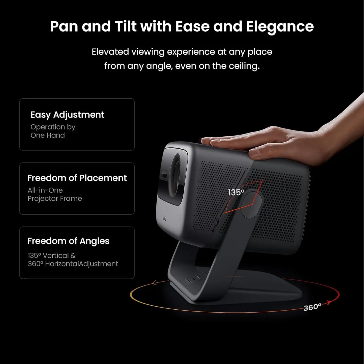 JmGo N1 4K Triple Laser Projector