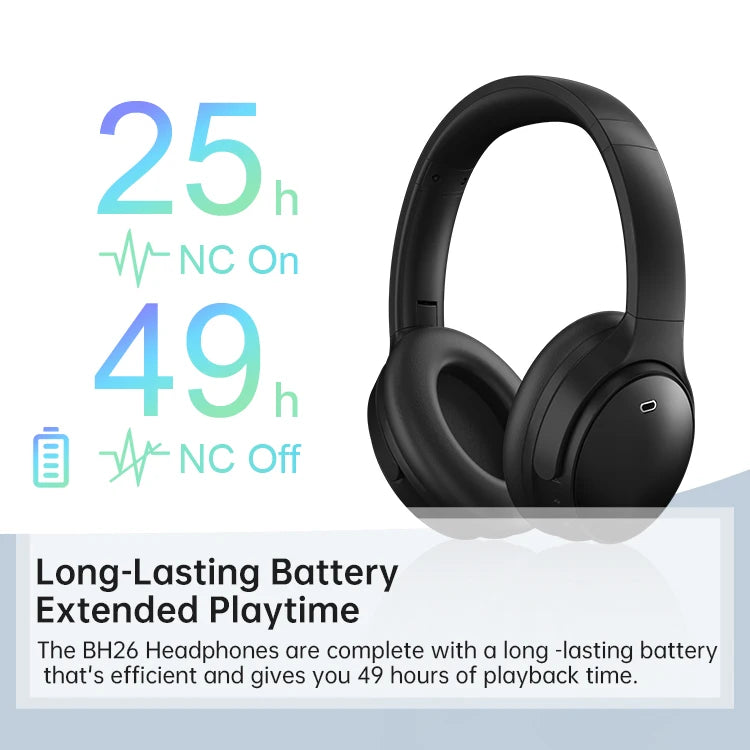 BH26 Bluetooth Noise Cancelling Headphones